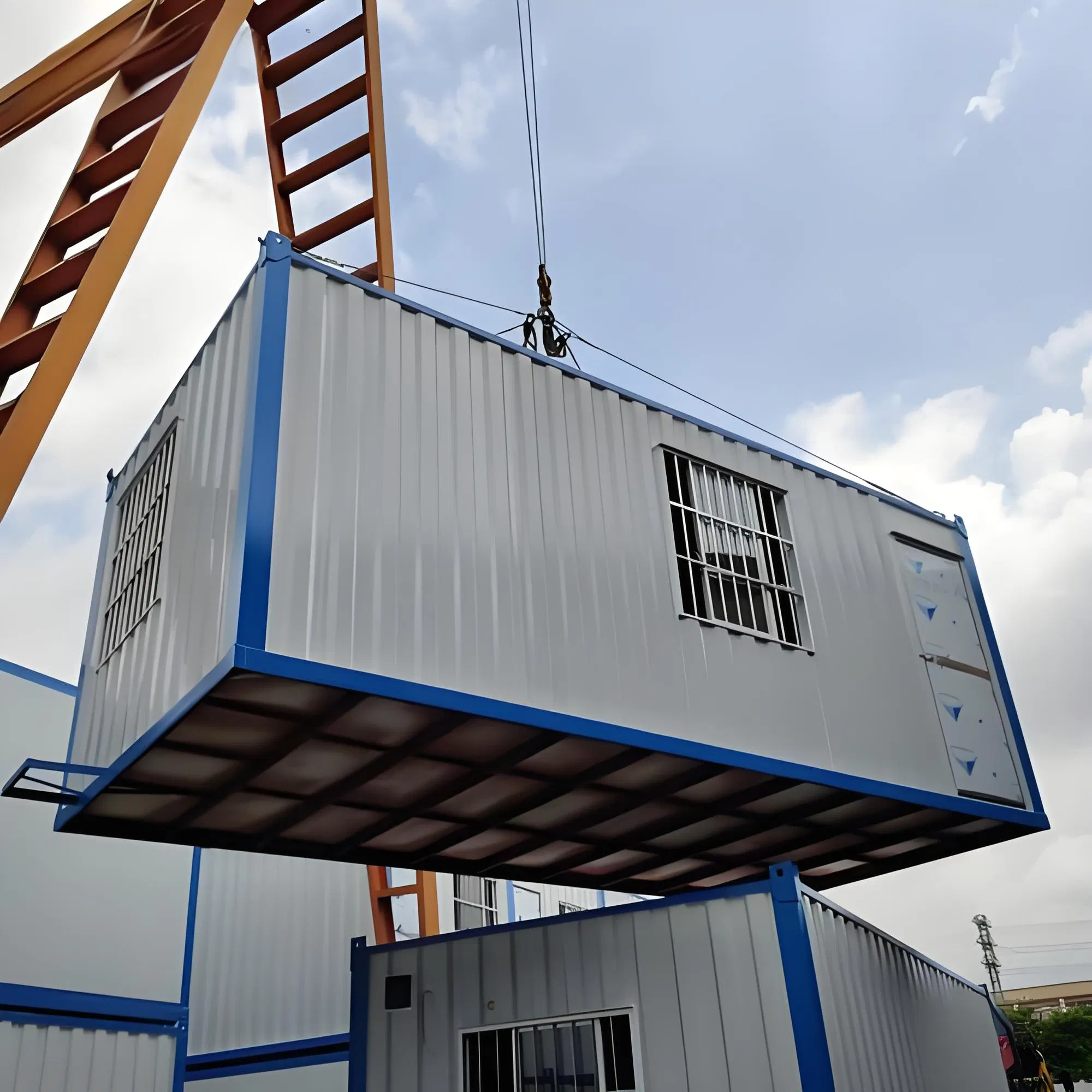 Customized ISO Standard Steel Structure Movable Special Electric Prefabricated Cabin Storage Office Shipping Container
