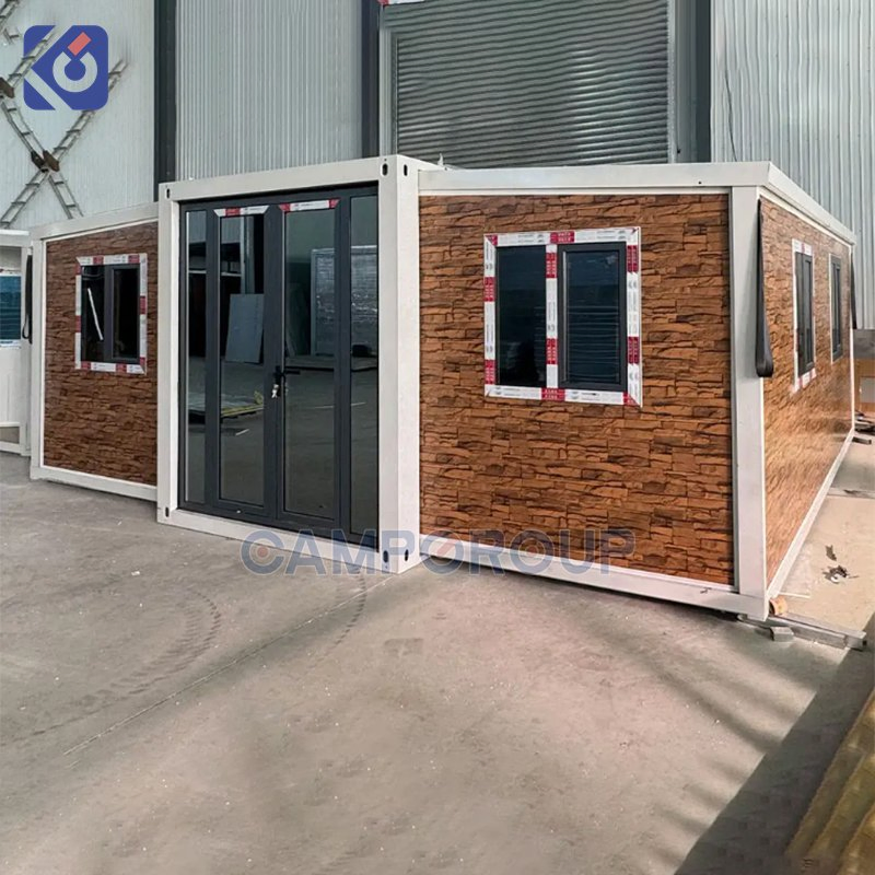 High Quality Heat-Insulated Prefabricated Steel Structure Container Modern Foldable Movable Residential Houses