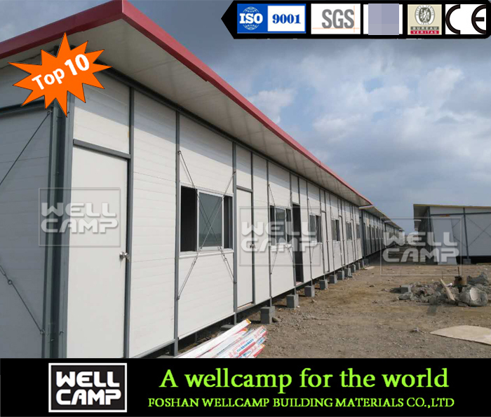 Wellcamp Economic Refugee Prefabricated Construction Site Labor Accommodation Office House Mining Camp Manufacturer