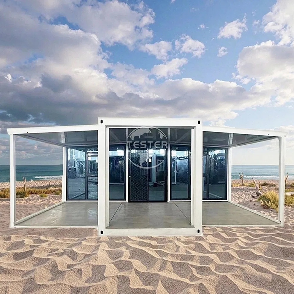 Anti-Seismic 30FT Light Prefabricated Green Portable Container House for Emergency Shelter Areas