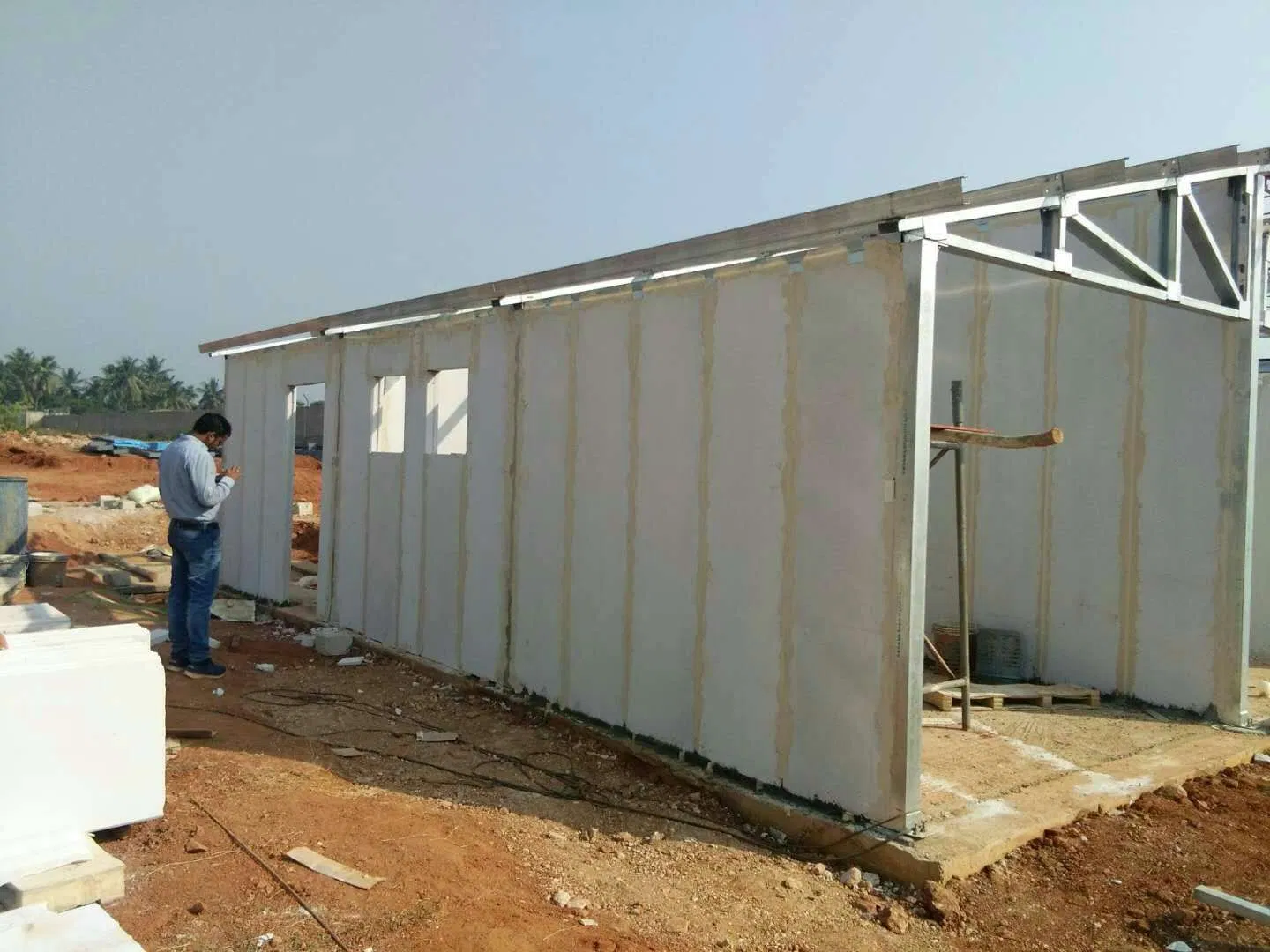 Factory Direct Supply Villa Prefab Single Storey Prefabricated House