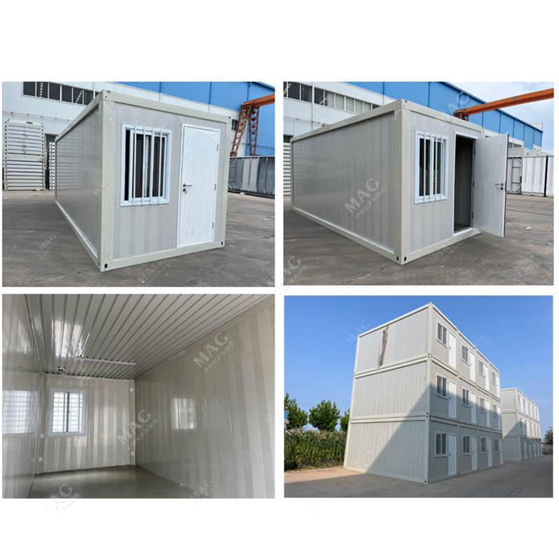 China Factory Price 40FT Easy Install Foldable Ready Made Big Size Folding Modular Prefab Prefabricated Container House