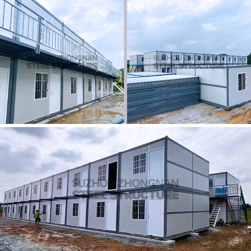 Custom 20FT/40FT Portable Living Prefab Movable Mobile Portable Prefabricated Folding Steel House Sea Shipping Building Container for Office/Warehouse for Sale