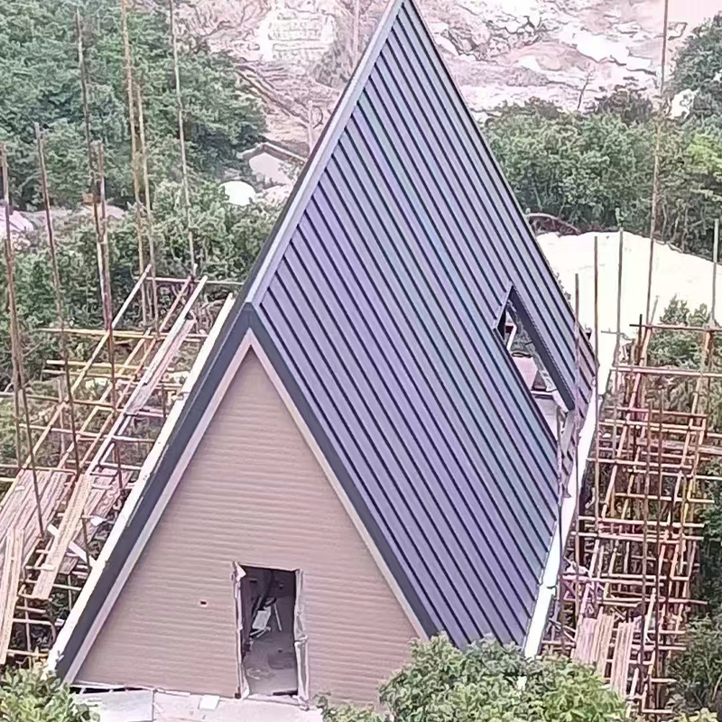 Rapid-Deploy Emergency Light Steel a Frame House Portable Modular Cabin Prefabricated Shelter