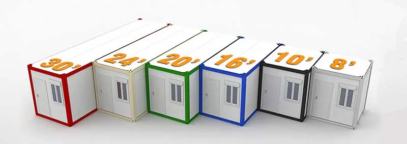 Flat Pack Container Size