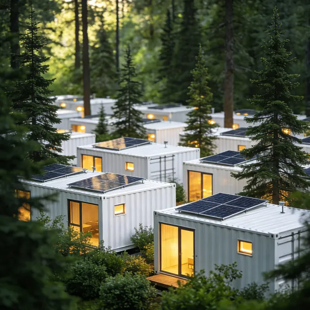 Prefab Modular House Detail 2