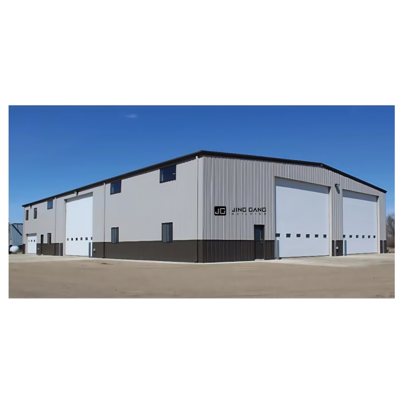 High-Rise Prefabricated Steel Structure Pre-Engineered Metallic Iprefab Ndustrial Warehouse Metal Construction Frame Workshop