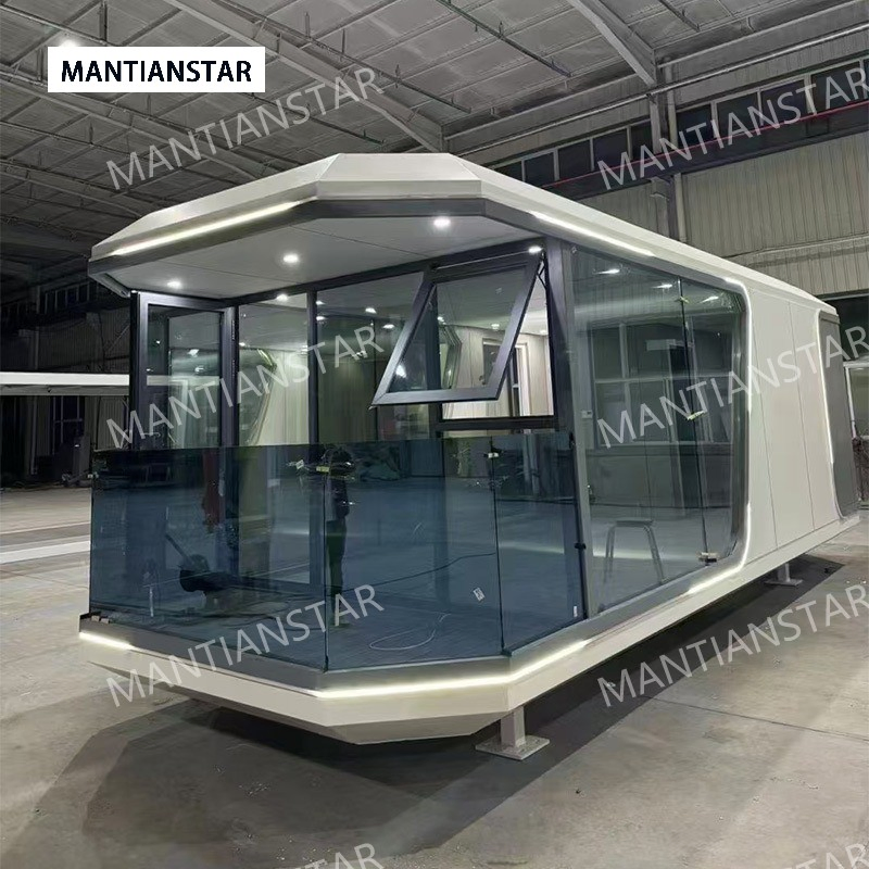Hot Sale Modern Luxury Expandable Container Waterproof Windproof Prefabricated Villa Capsule Vessel House
