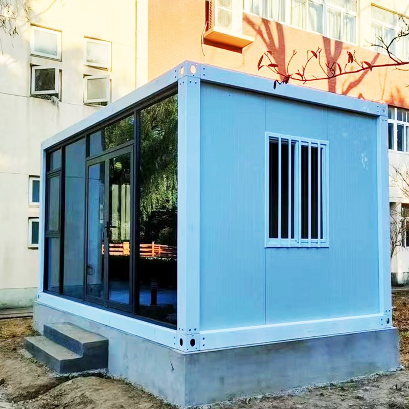 Design Portable Prefab Flat Pack Apartments Building Prefabricated Living Container Office