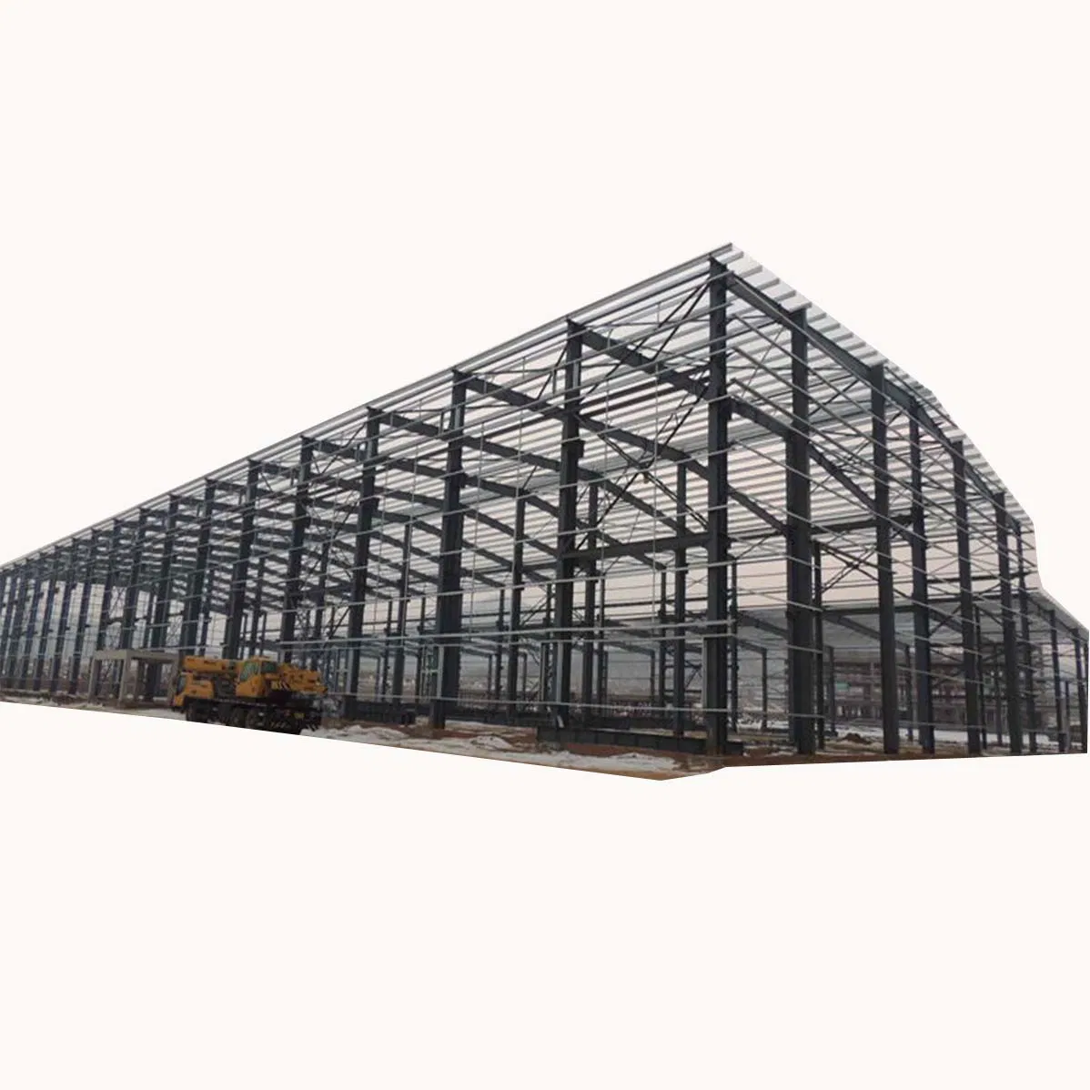 Prefabricated Light Weight Industrial Structure Steel Building Hangar Warehouse Workshop