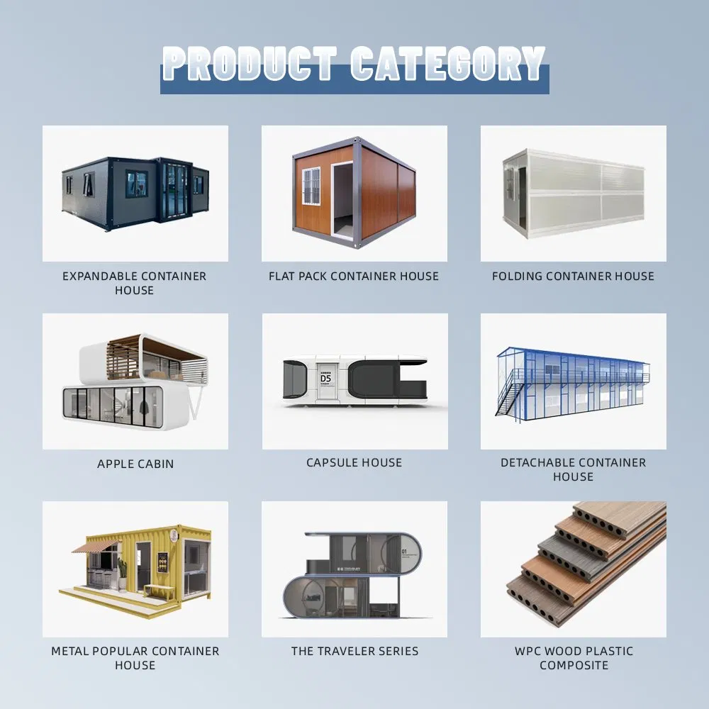 Prefabricated 20FT Modular Home Office Workshop Waterproof Flat Pack Container House