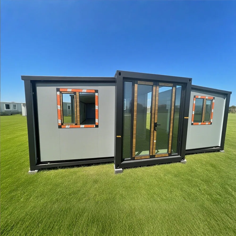 Prefab House Foldable Container Office with EPS Sandwich Panels Fireproof Design Foldable House Portable House