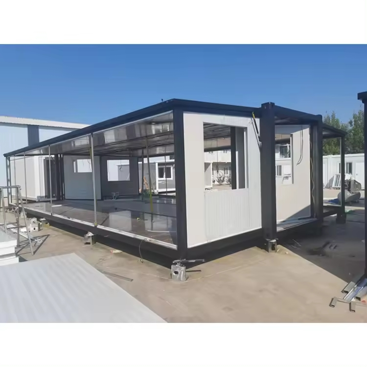 China's Best-Selling Prefabricated Family Residential Container Mobile Foldable Accommodation with Bathroom Expandable House