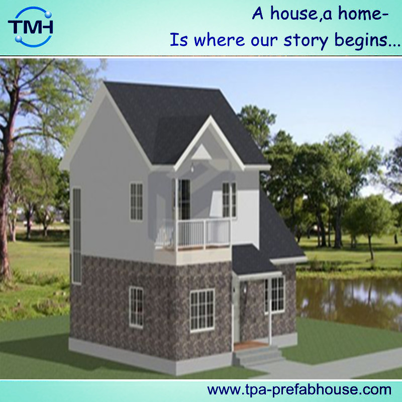 Economicial Prefabricated House in Double Storey