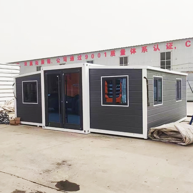 Green and Environmentally Friendly Folding Container Houses, Luxury Prefabricated Houses, Residential Steel Structures, Family Houses