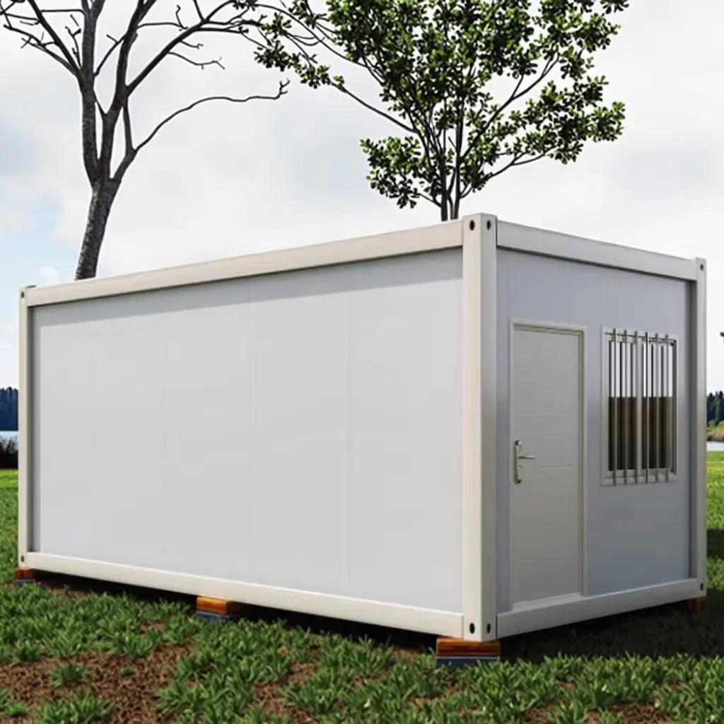 Prefab Folding House Prefabricated Double Storey Portable Foldable Flat Pack Container House