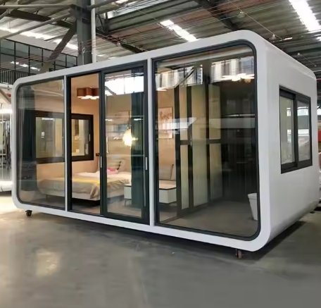 Two Bedrooms Luxury Customized Prefabricated Container House for Villa