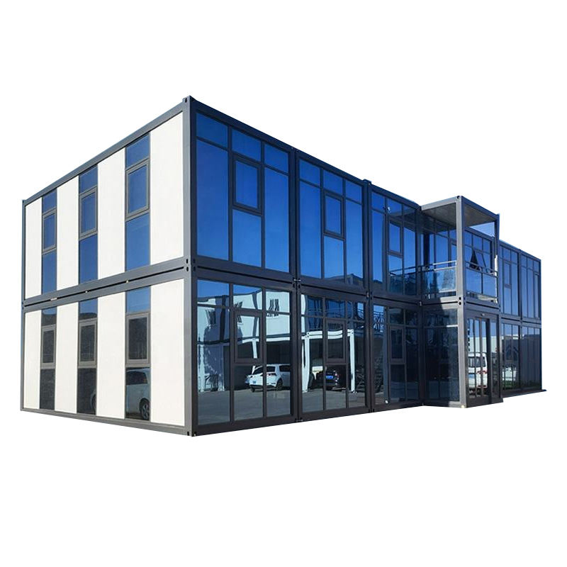 Module Prefabricated 2 Floor Prefab Light Steel Shipping Container Building House