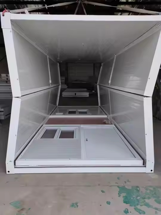Economic Modular Flat Pack Prefabricated Folding Container Office House
