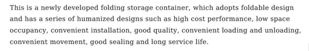 Folding Container House Detail