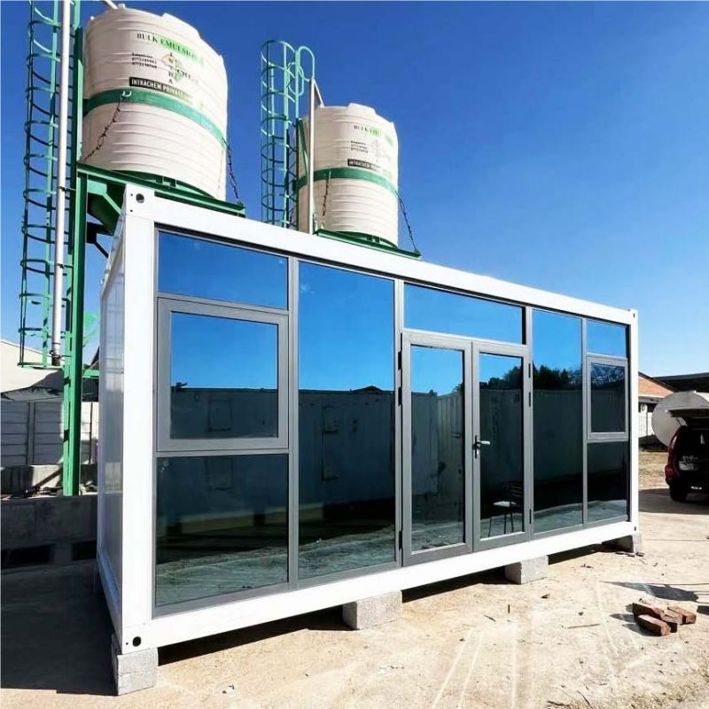 High Quality Waterproof and Heat-Insulated 20FT Three-Pack Container House