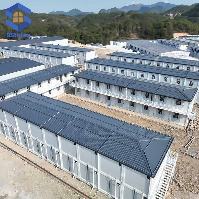 20-Year Lifespan Modular Mobile Labor Camp Featuring Steel Windows Prefab Prefabricated Office Container Portable Container House
