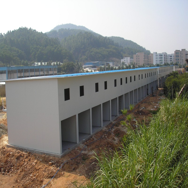 Tunnel Construction Canteen Modular Prefabricated Heat-Insulated Prefab House