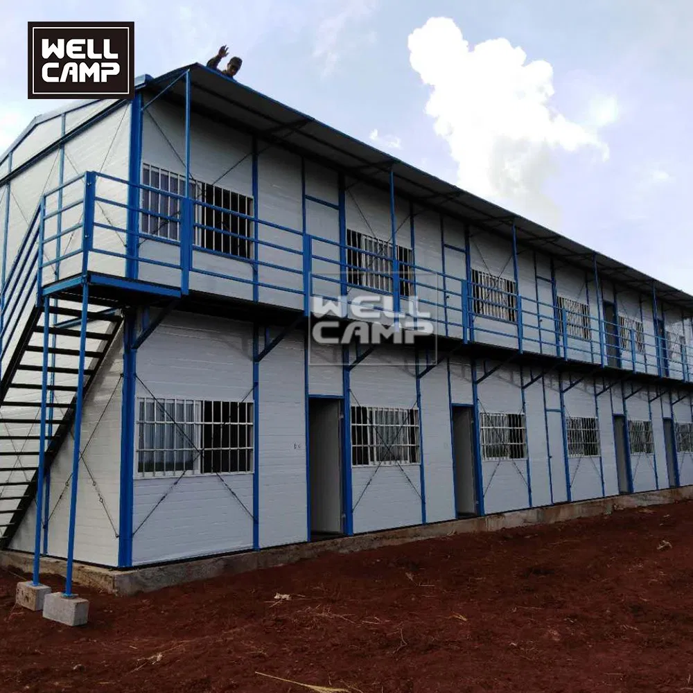 One/Two/Three Floor Site Dormitory Labor Camp Factory Price K Prefabricated House Worker Accommodation Quarter Office Mess Hall Facility Clinic Dinning Kitchen