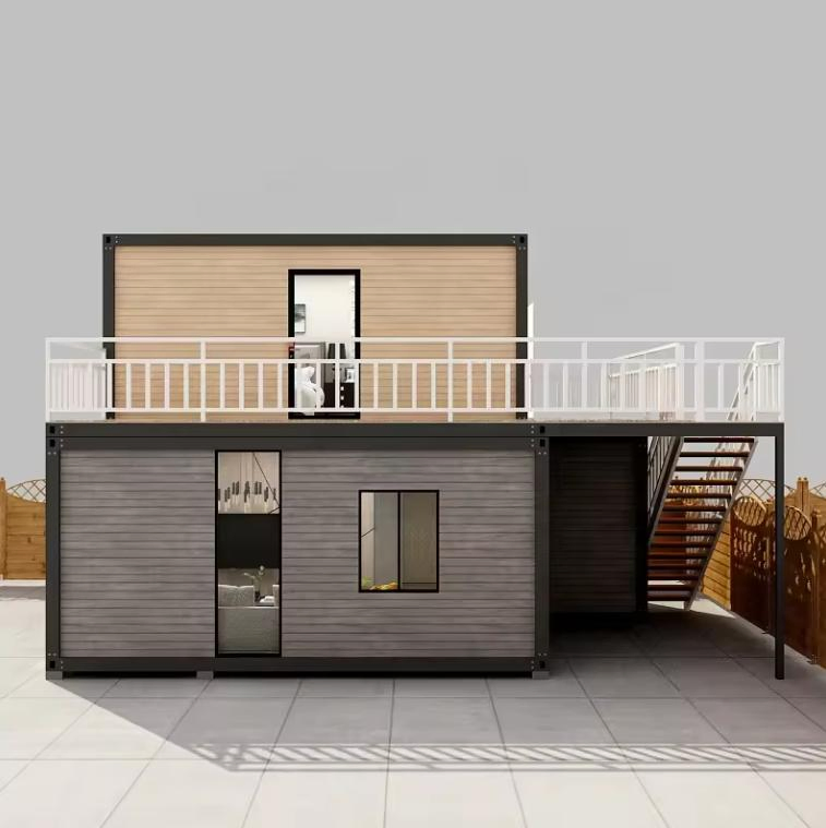 Fireproof Prefabricated House Portable Office Modern Modular Container House Warehouse Detachable Tiny Containers House