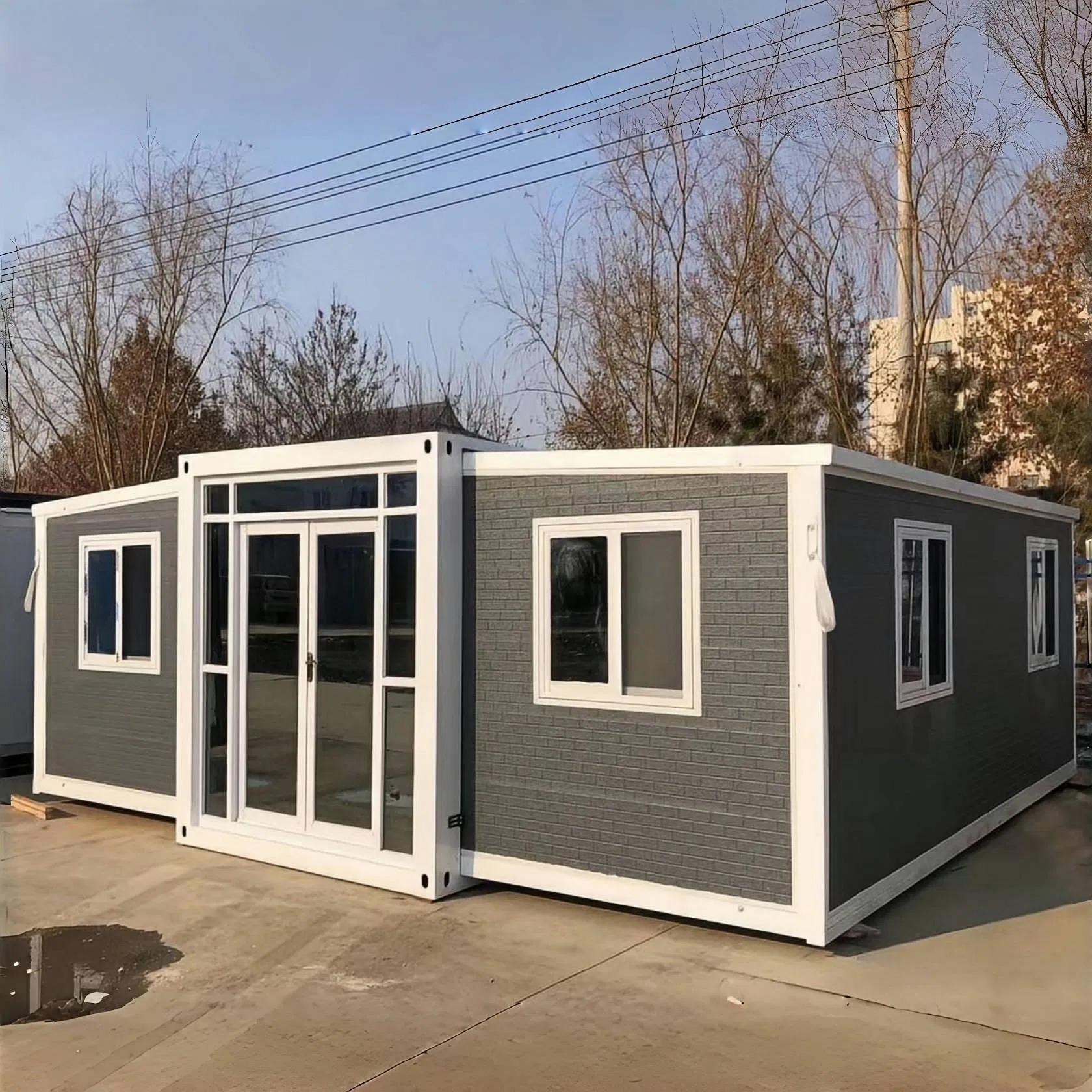 China′ S Best-Selling Prefabricated Family Residential Container Mobile Foldable Accommodation with Bathroom Expandable House