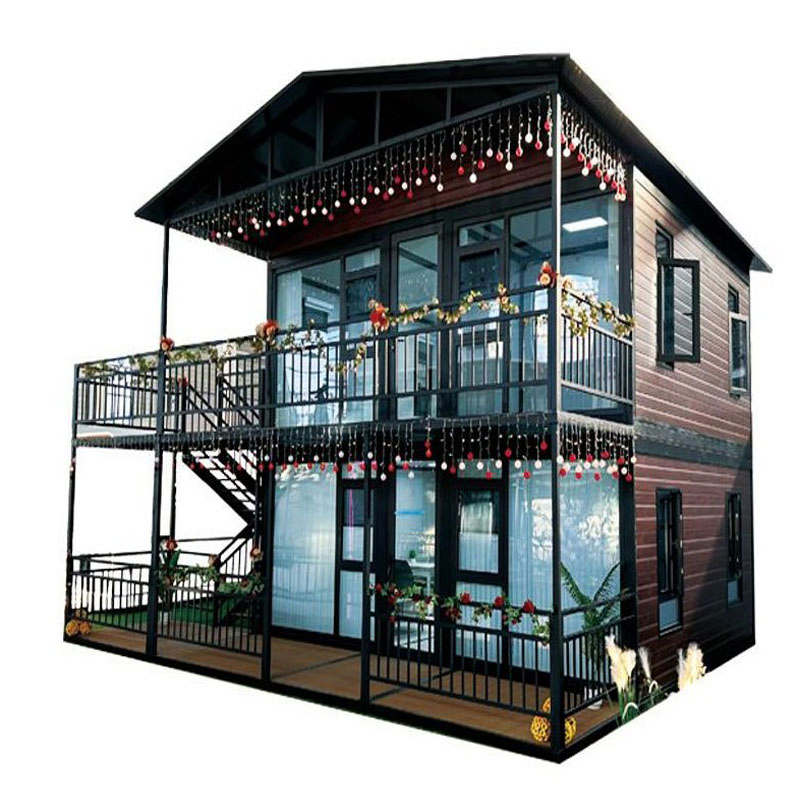 Luxury Double Storey Mobile Prefabricated Modular Foldable Expandable Container House