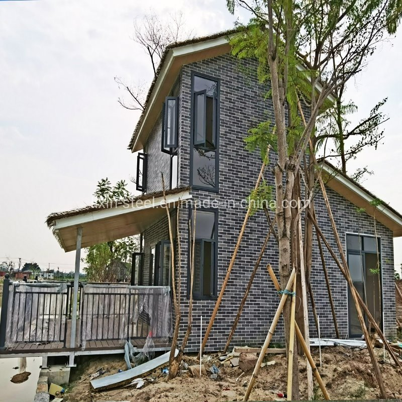 Customized Luxury Prefabricated House Light Steel Structure Prefab Villa
