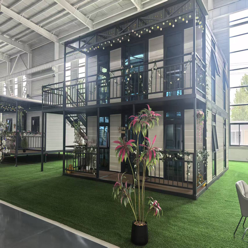 Luxury Double Storey Mobile Prefabricated Modular Foldable Expandable Container House