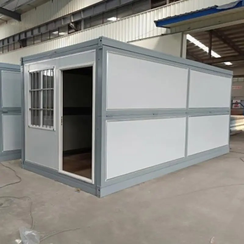 Camp Labor Office Storage Homes Prefabricated Dormitory Folding Container House Prefab Site Office Container Storage