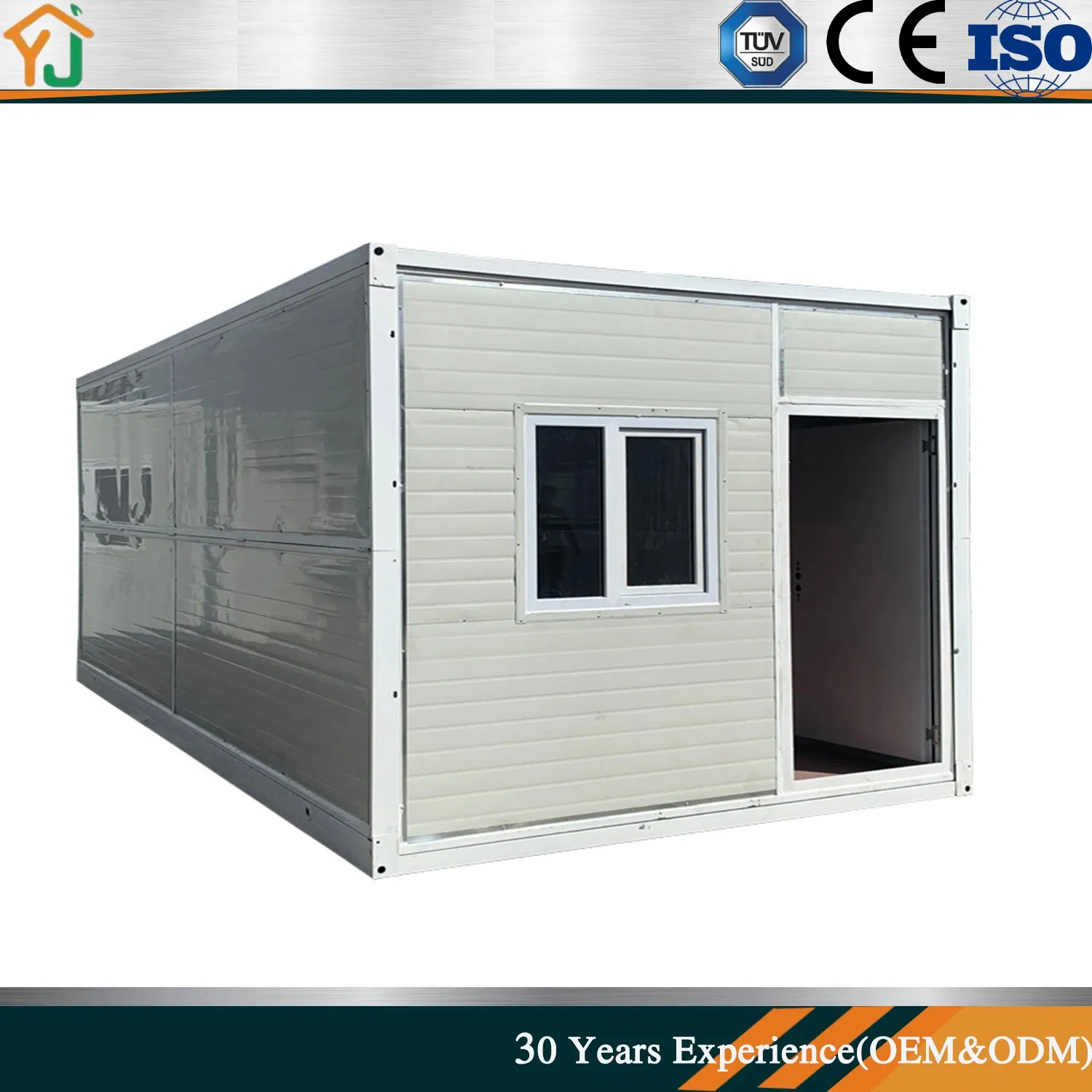 Simple Installation of Prefabricated Flat Packaging Containers for Offices/Stores/Accommodation