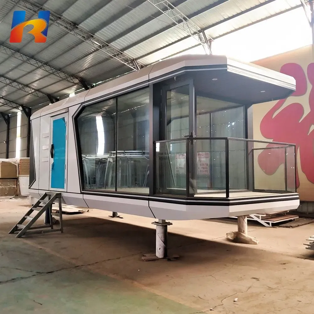 Modern Prefabricated Space Capsule House Luxury Waterproof Steel Structure House for Residential Use