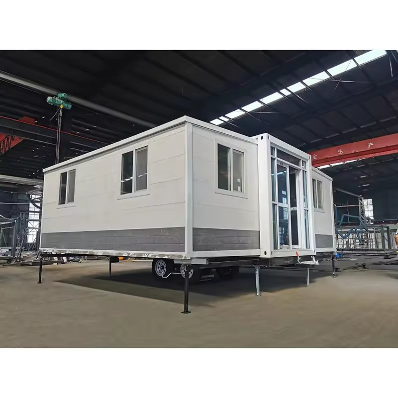 China's Best-Selling Prefabricated Family Residential Container Mobile Foldable Accommodation with Bathroom Expandable House