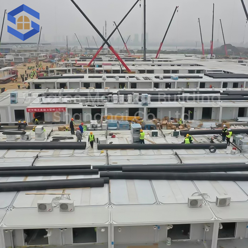 Temporary Building Prefabricated House for Efficient Emergency Medical Shelter Needs