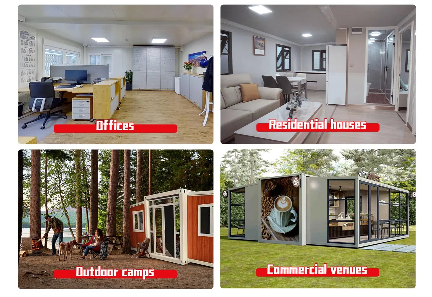 Expandable Container House Application