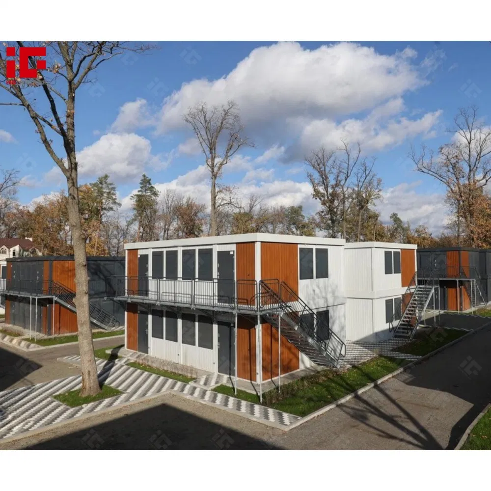 Prefabricated Movable Steel House Labor Camp Portable Houses for Dormitory