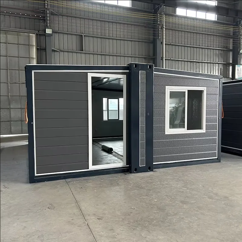 Expandable Modular Light Steel Structure Prefabricated Building Moveable Container House
