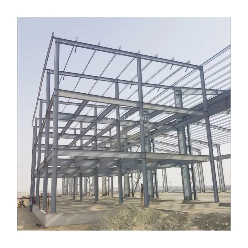 High-Rise Prefabricated Steel Structure Pre-Engineered Metallic Iprefab Ndustrial Warehouse Metal Construction Frame Workshop