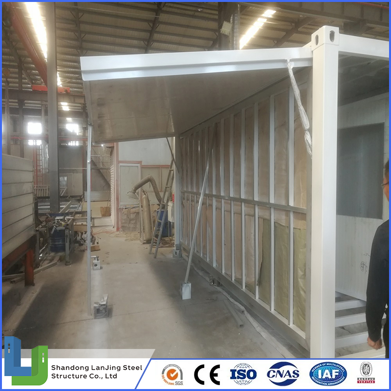 China Made Spacious and Luxury 40FT Container House 2 Bedrooms Expandable Houses Prefabricated Containers House