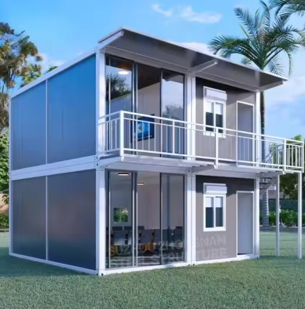 Two Bedrooms Luxury Customized Prefabricated Container House for Villa