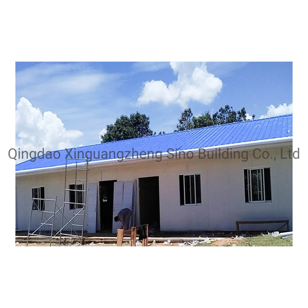 Madagascar EPS Sandwich Panel Metal Modular Steel Structure Prefab House