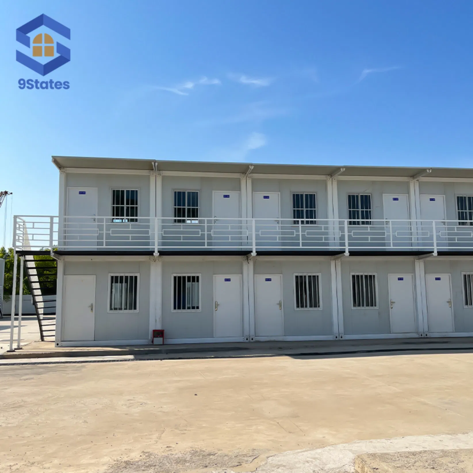 Emergency Flood Relief Shelter 20FT Portable Earthquake Resistant Disaster Area Accommodation Prefab Prefabricated Tiny House for Tourist Attractions/Homestays