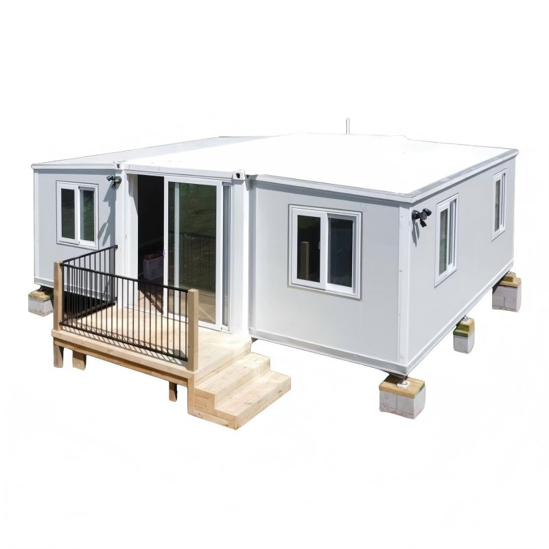 Beautiful Living Fabricated 2 Bedroom House Double Storey Prefabricated Modular Container House