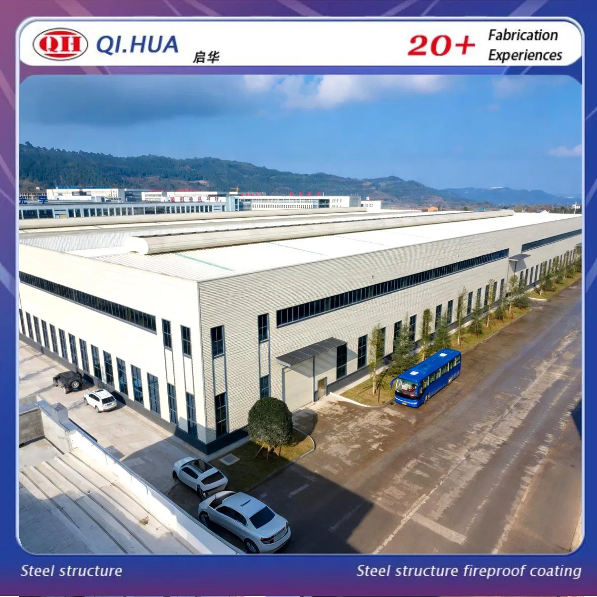 Industrial Prefabricated House Steel Structure for Workshop and Warehouse Construction