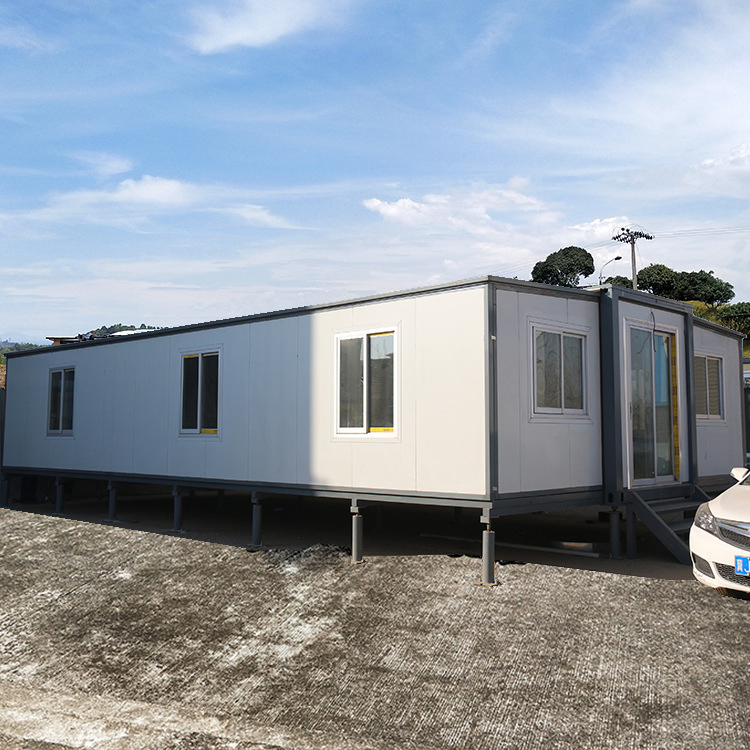 20FT 40FT Movable Prefabricated Flatpack Modular Office Expandable Container House with Toilet