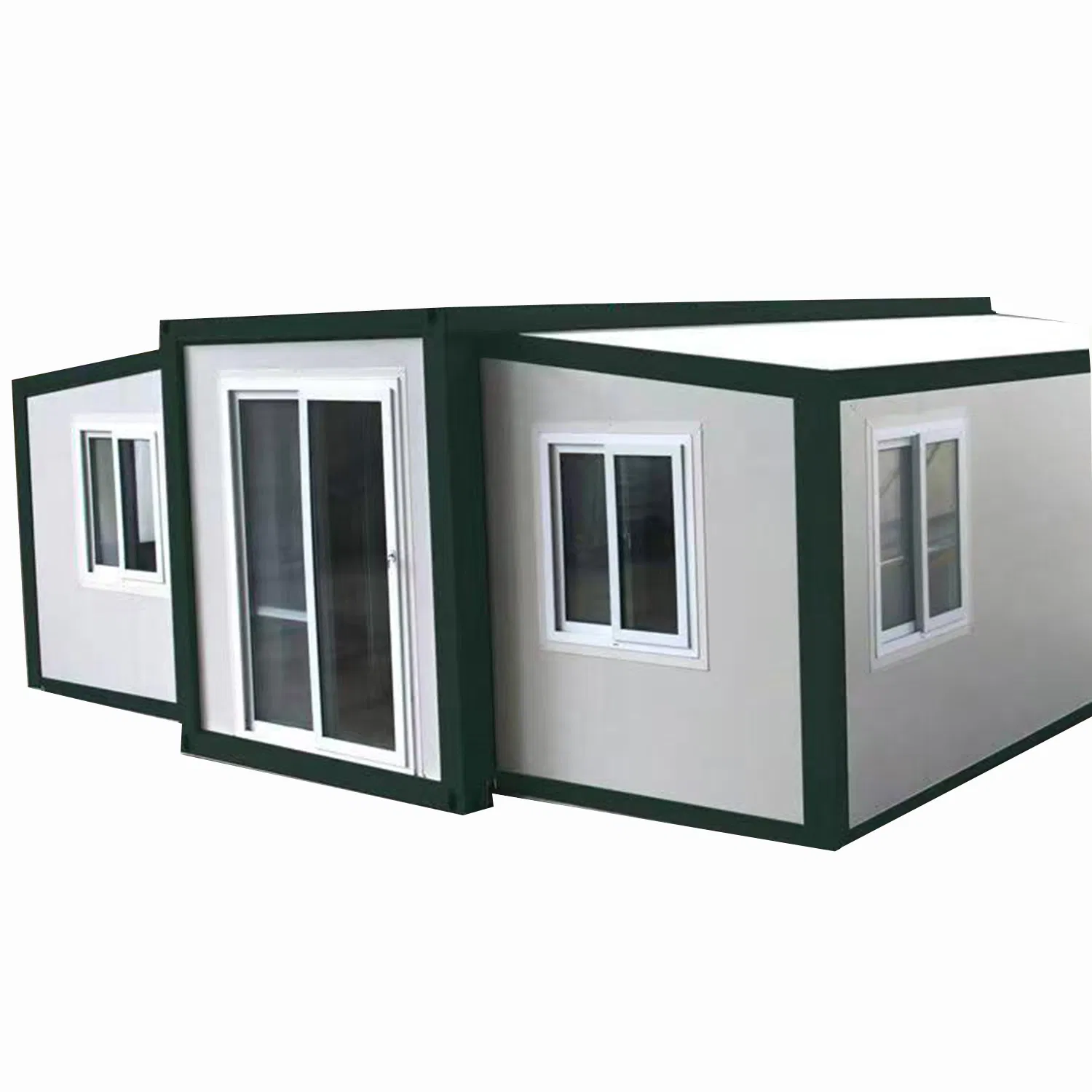 Modern Customized Materials Modular Prefabricated Villa with Simple Two Bedroom Using Steel Structural Materials Prefabricated House